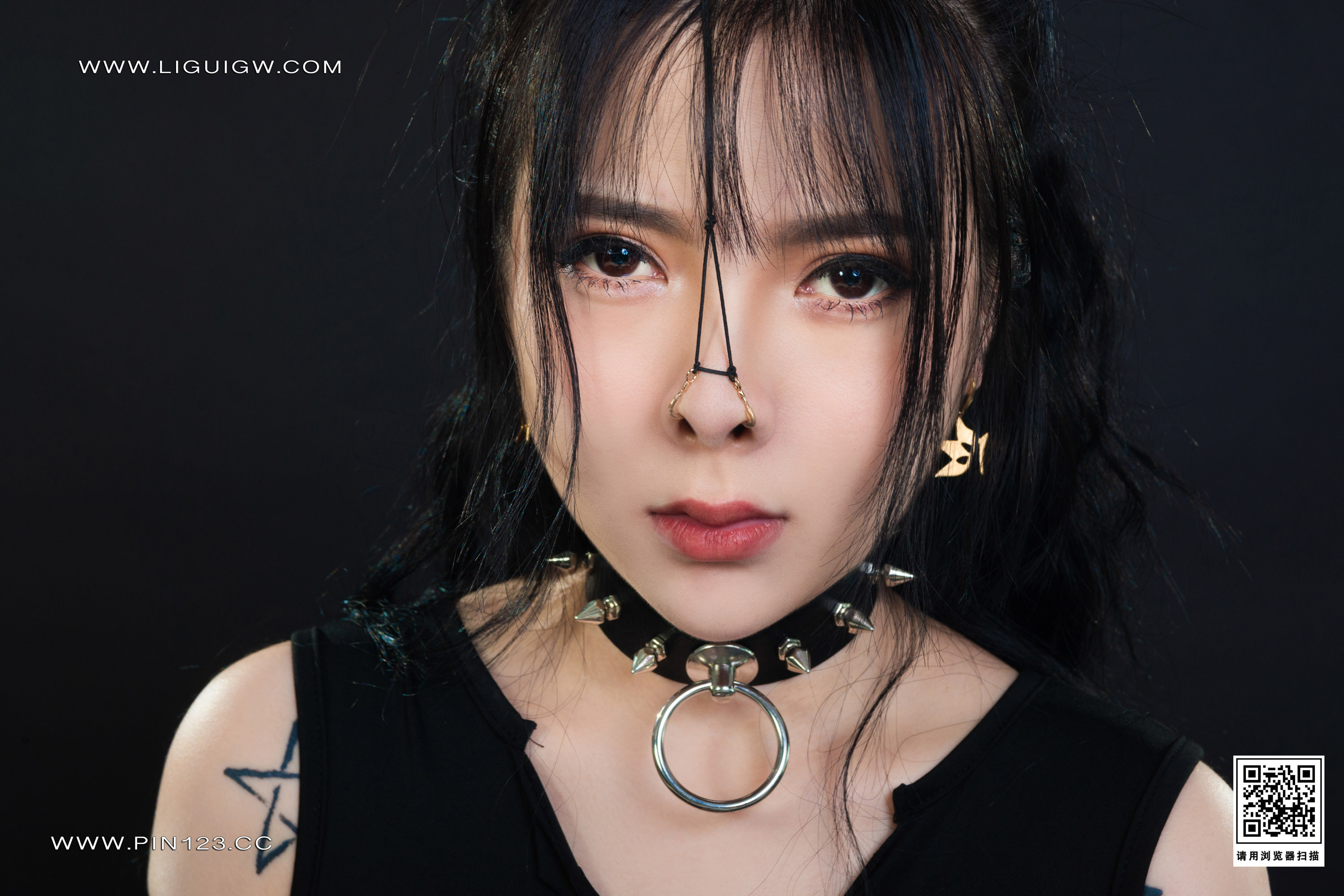 Ligui丽柜 2023.08.18 撕袜四马 小七